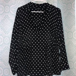 Women’s TORRID (2) Polka-Dot Tunic/ Shirt